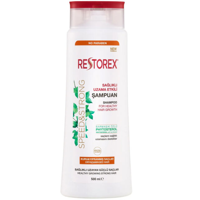Restorex Sarmaşık Özlü Saç Bakım Şampuanı - Kuru ve Yıpranmış Saçlar 500ml - 1