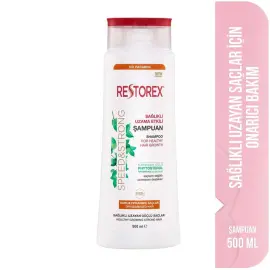 Restorex Sarmaşık Özlü Saç Bakım Şampuanı - Kuru ve Yıpranmış Saçlar 500ml - 2