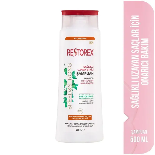 Restorex Sarmaşık Özlü Saç Bakım Şampuanı - Kuru ve Yıpranmış Saçlar 500ml - 2
