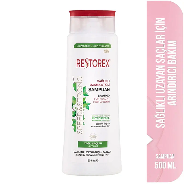 Restorex Sarmaşık Özlü Saç Bakım Şampuanı - Yağlı Saçlar 500ml - 2