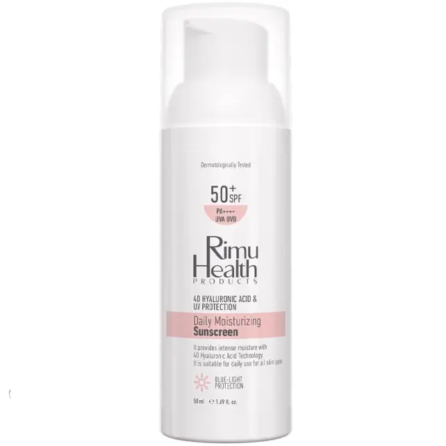 Rimu Health Products Daily Moisturizing Sunscreen SPF 50+ Güneş Koruyucu ve Nemlendirici 50ml - 1