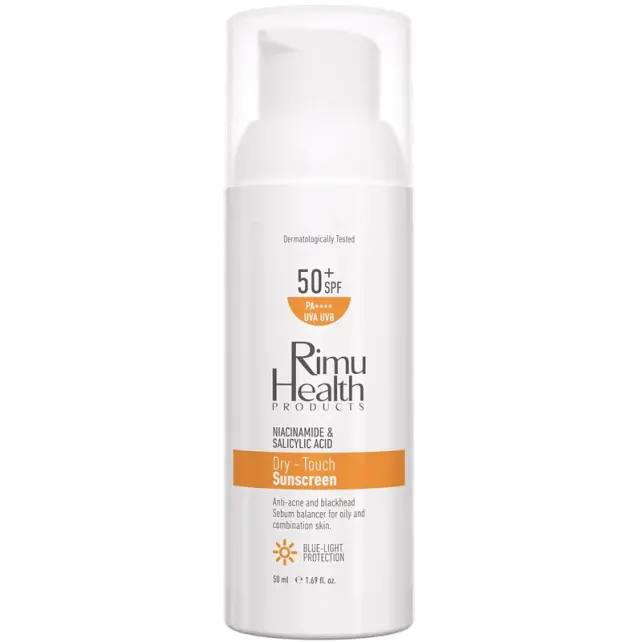 Rimu Health Products Dry Touch Sunscreen SPF 50+ Güneş Koruyucu 50ml - 1