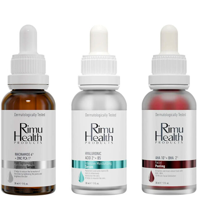 Rimu Health Products Kuru Ciltler için Gözenek Karşıtı Bakım Seti - 1