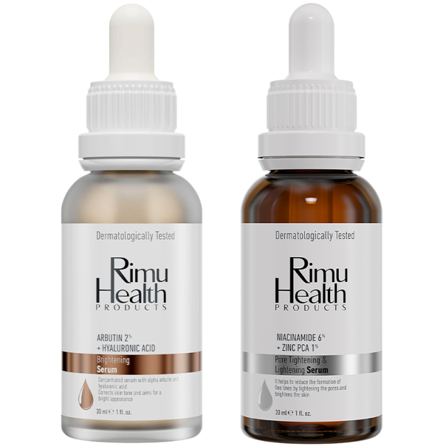 Rimu Health Products Leke ve Cilt Tonu Eşitlemeye Yardımcı Cilt Bakım Seti - 1