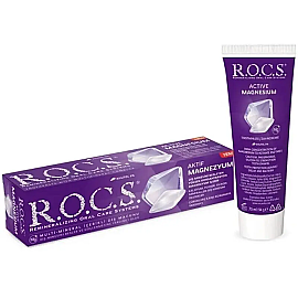 Rocs Aktif Magnezyum Diş Macunu 75ml - Rocs