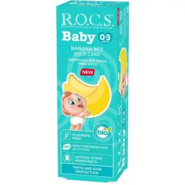 Rocs Baby - Bebek Diş Macunu Muz 0-3 Yaş - 2