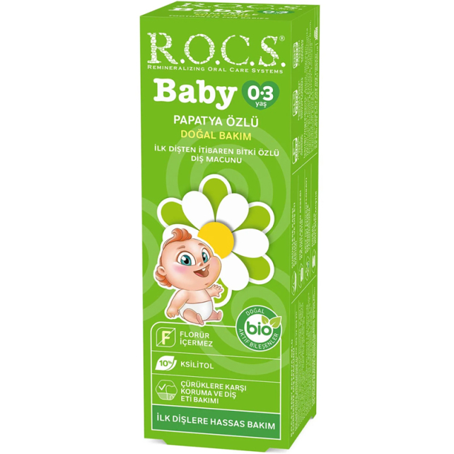 Rocs Baby - Bebekler İçin Diş Macunu 0-3 Ay 35ml - 1