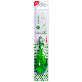 Rocs Baby Extra Soft - Bebekler için Diş Fırçası Yeşil 0-3 Yaş - Rocs