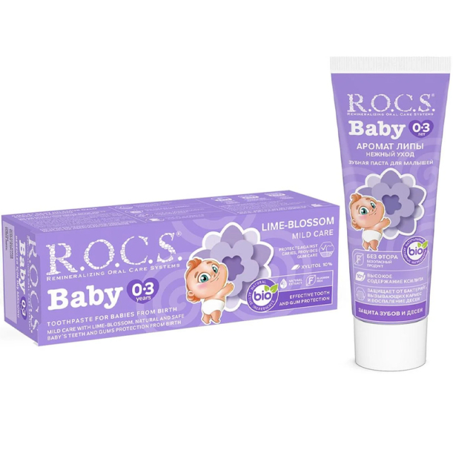 Rocs Baby Ihlamur Özlü Diş Macunu 35ml 0-3 Yaş - 2