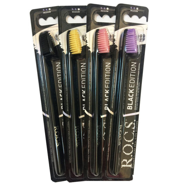 Rocs Black Edition Diş Fıçası Rocs Black Edition Diş Fıçası