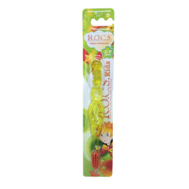 Rocs Kids Çocuklar İçin Diş Fırçası 3-7 Yaş Sarı - Rocs