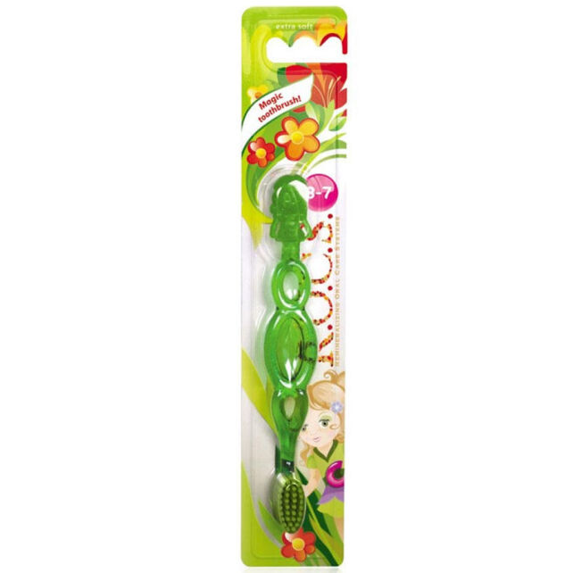 Rocs Kids Çocuklar İçin Diş Fırçası 3-7 Yaş Yeşil Rocs Kids Çocuklar İçin Diş Fırçası 3-7 Yaş Yeşil