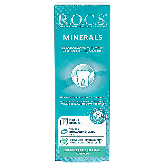 Rocs Minerals Jel Diş Macunu 45gr - 2