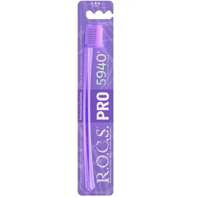 Rocs Pro 5940 Ultra Yumuşak Diş Fırçası Mor - 1