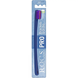 Rocs Pro Brackets Ortho Soft Diş Fırçası - Mor - Rocs
