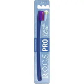 Rocs Pro Brackets Ortho Soft Diş Fırçası - Mor - 1