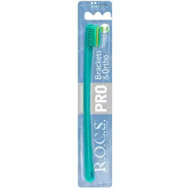 Rocs Pro Brackets Ortho Soft Diş Fırçası - Yeşil - Rocs