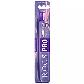 Rocs Pro Whitening Diş Fırçası - Mor - Rocs