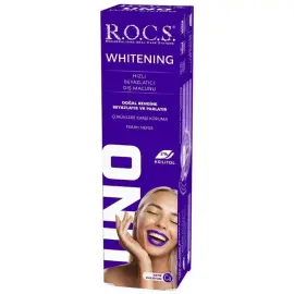 Rocs Uno Whitening Hızlı Beyazlatıcı Diş Macunu 60ml - Rocs