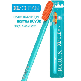 Rocs XL Clean Medium Diş Fırçası - Turuncu - 4
