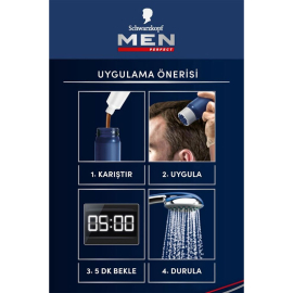 Schwarzkopf Men Perfect - Beyazlara Karşı Jel Boya No: 80 Kahve Siyah - 6