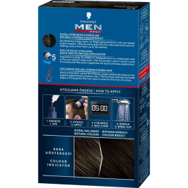 Schwarzkopf Men Perfect - Beyazlara Karşı Jel Boya No: 80 Kahve Siyah - 2