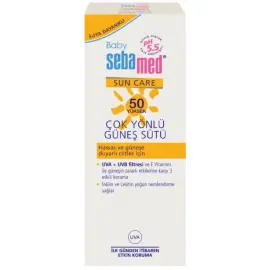 Sebamed Baby Sun Care SPF50 - Çok Yönlü Güneş Koruyucu Süt 100ml - 2