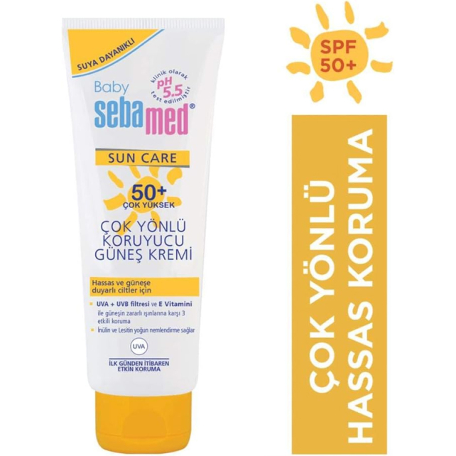 Sebamed Baby Sun Cream SPF 50+ Bebekler İçin Güneş Kremi 75ml - 4