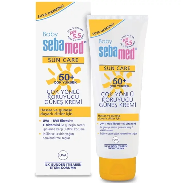 Sebamed Baby Sun Cream SPF 50+ Bebekler İçin Güneş Kremi 75ml - 2