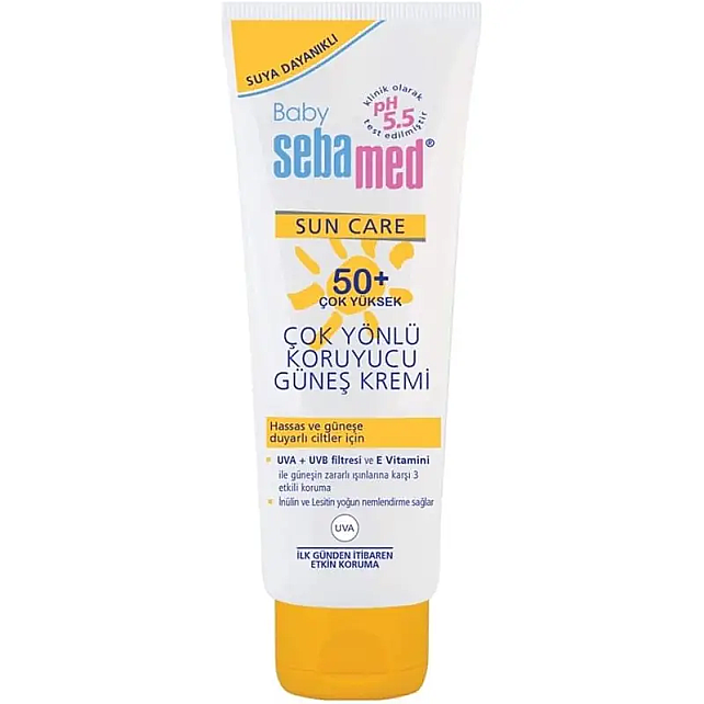 Sebamed Baby Sun Cream SPF 50+ Bebekler İçin Güneş Kremi 75ml - 1