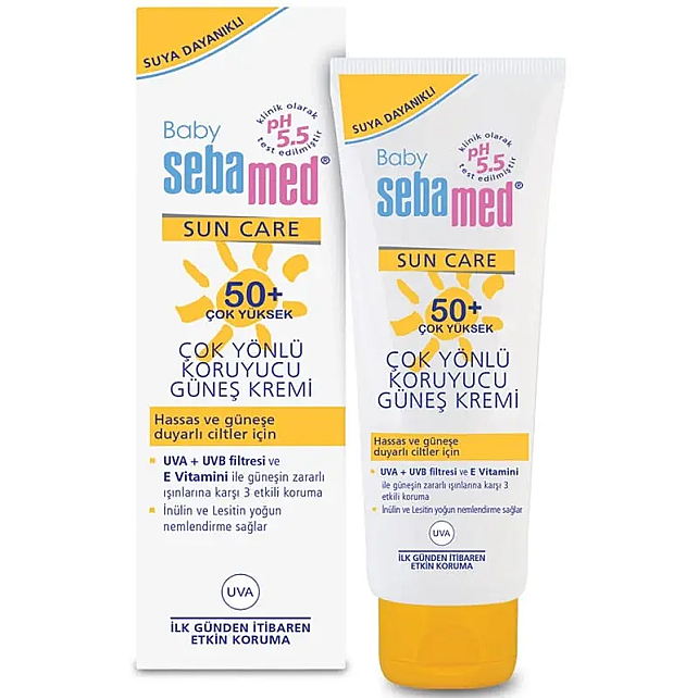 Sebamed Baby Sun Cream SPF 50+ Bebekler İçin Güneş Kremi 75ml - 2