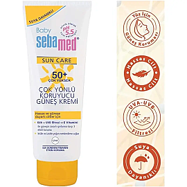 Sebamed Baby Sun Cream SPF 50+ Bebekler İçin Güneş Kremi 75ml - 3