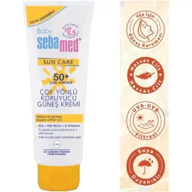Sebamed Baby Sun Cream SPF 50+ Bebekler İçin Güneş Kremi 75ml - 3