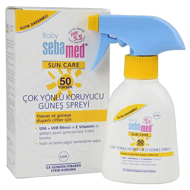 Sebamed Baby Sun Spray SPF 50 - Bebekler İçin Güneş Koruyucu Sprey 200ml - 2