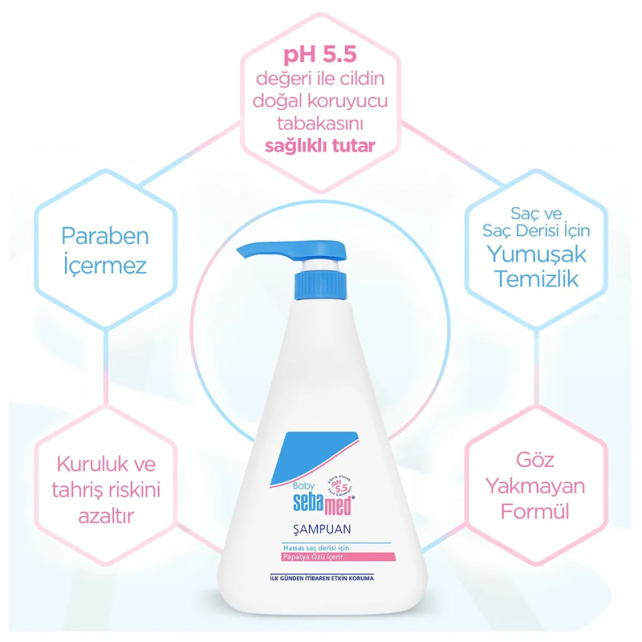 Sebamed Bebe Şampuanı - Bebek Şampuanı 750ml - 2
