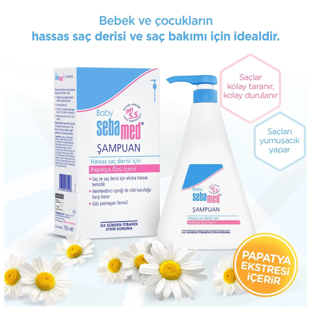 Sebamed Bebe Şampuanı - Bebek Şampuanı 750ml - 3
