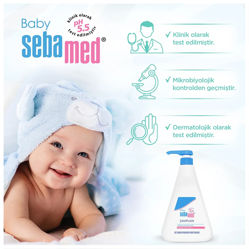 Sebamed Bebe Şampuanı - Bebek Şampuanı 750ml