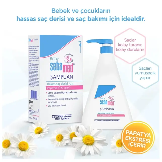 Sebamed Bebe Şampuanı - Bebek Şampuanı 750ml - 3