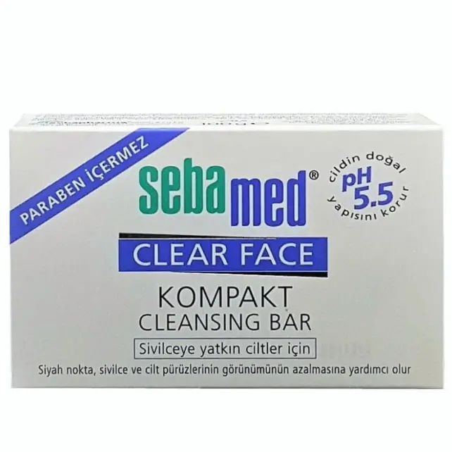 Sebamed Clear Face Sabun 100Gr - 1