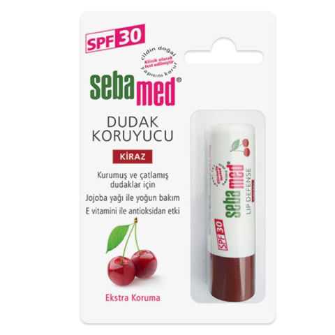 Sebamed Lip Defense - Kiraz Özlü Dudak Bakım Kremi 4.8gr Sebamed Lip Defense - Kiraz Özlü Dudak Bakım Kremi 4.8gr