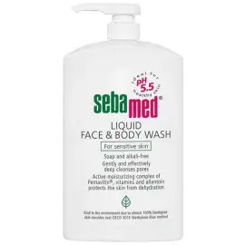 Sebamed Liquid Face & Body Wash - Yüz ve Vücut İçin Likit Temizleyici 1000ml - Sebamed