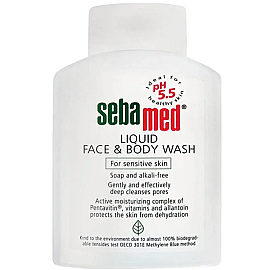 Sebamed Liquid Face & Body Wash - Yüz ve Vücut İçin Likit Temizleyici 200ml - Sebamed