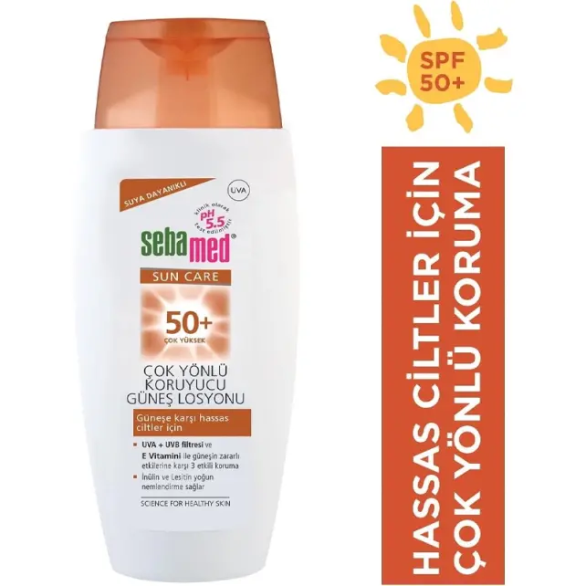Sebamed Sun Care Sun Lotion SPF 50+ Güneş Koruyucu Losyon 150ml - 3