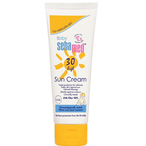 Sebamed Baby Sun Cream SPF 30 - Bebekler İçin Güneş Kremi 75ml Sebamed Baby Sun Cream SPF 30 - Bebekler İçin Güneş Kremi 75ml