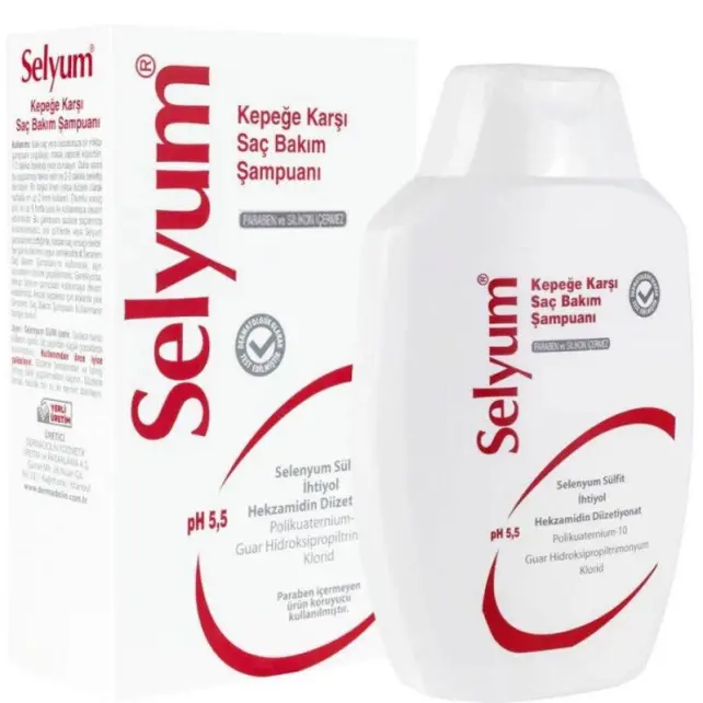 Selyum Kepeğe Karşı Saç Bakım Şampuanı 300ml - 1
