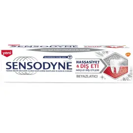 Sensodyne Hassasiyet & Diş Eti - Beyazlatıcı Diş Macunu 75ml - Sensodyne