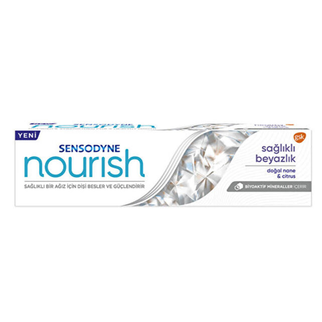 Sensodyne Nourish Sağlıklı Beyazlık - Diş Macunu 75ml - 2