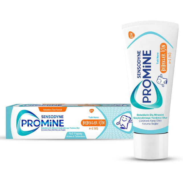 Sensodyne Promine Bebek Diş Macunu 0-2 Yaş 75ml - 1
