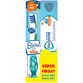 Sensodyne Promine Kids - Çocuk Ağız Bakım Seti 6+ Yaş - Sensodyne