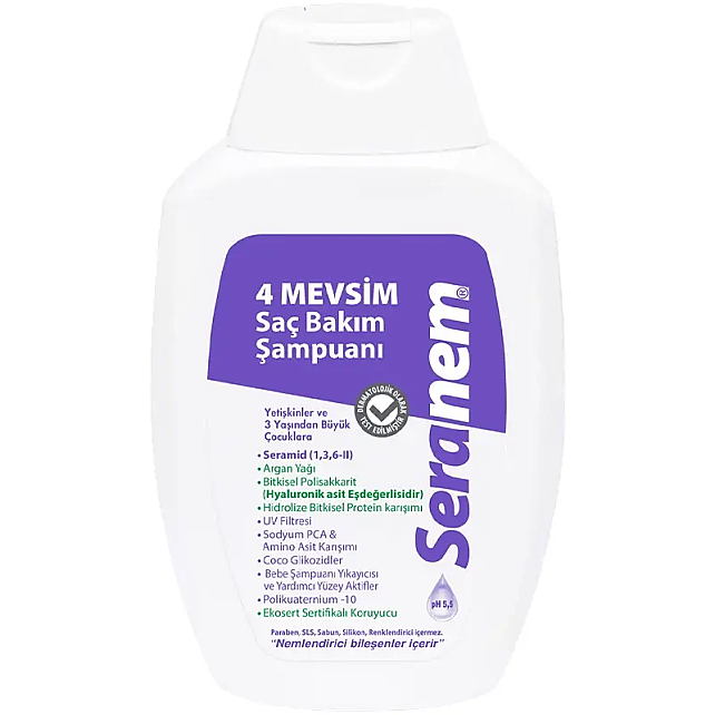 Seranem 4 Mevsim Saç Bakım Şampuanı 300ml - 1